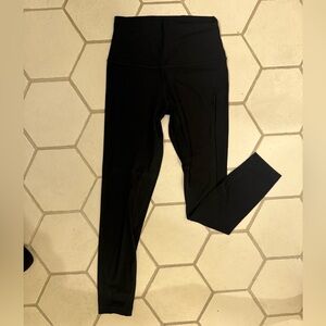 Lululemon high rise ribbed leggings size 4